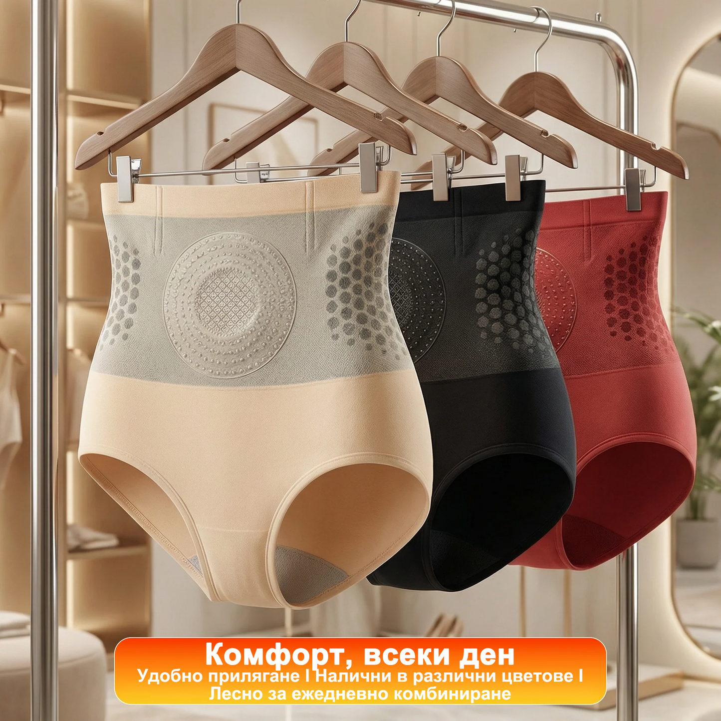 Официален магазин на марката | 🥭🥭PEARLMOON® 2026 Микрочастични оформящи и изгарящи мазнини шорти 4-в-1 с Моринга и Берберин